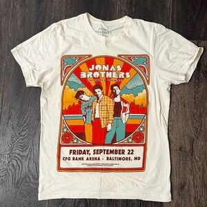 Jonas Brother Baltimore the Tour t-shirt